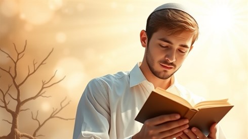 איש לומד ושורשים.jpg
