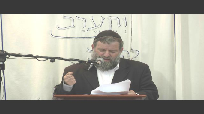 הרב שפירא - עמידתו לפני ה'