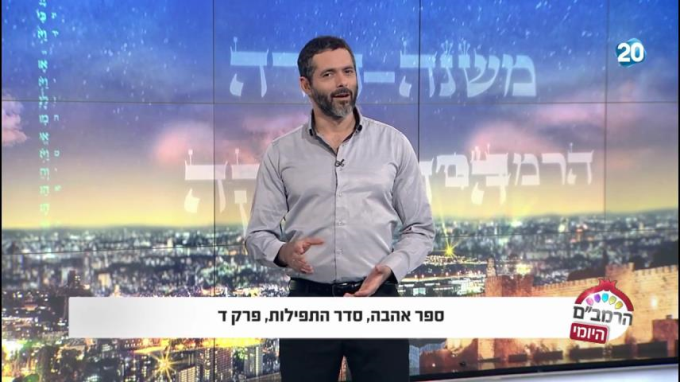 הלכות סדר התפילה פרק ד' - הרמב"ם היומי
