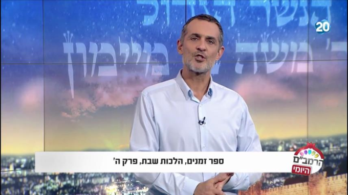 הלכות שבת פרק ה' - הרמב"ם היומי