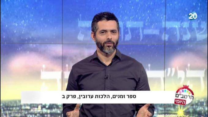 הלכות עירובין פרק ב' - הרמב"ם היומי