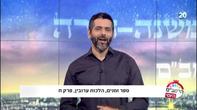 הלכות עירובין פרק ח' - הרמב"ם היומי
