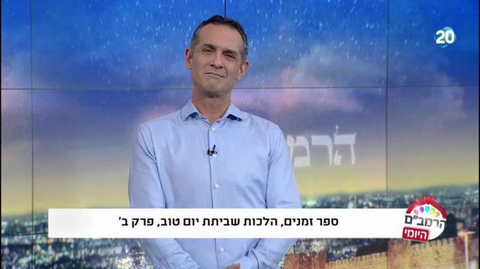 הלכות שביתת יו"ט פרק ב' - הרמב"ם היומי