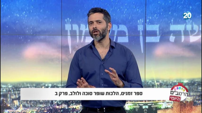 הלכות שופר סוכה ולולב פרק ב' - הרמב"ם היומי