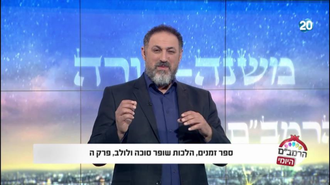 הלכות שופר סוכה ולולב פרק ה' - הרמב"ם היומי