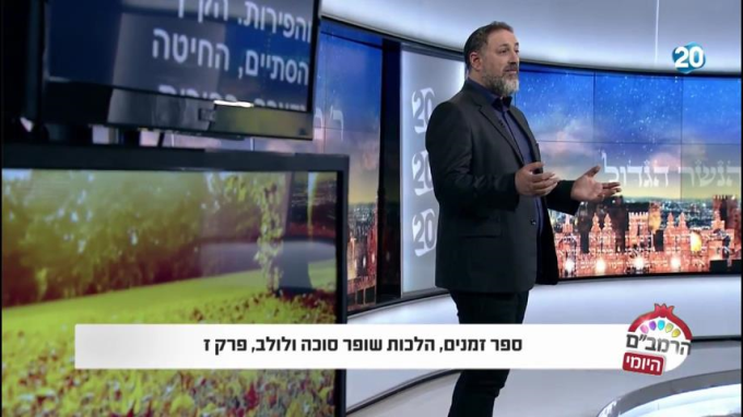 הלכות שופר סוכה ולולב פרק ז' - הרמב"ם היומי
