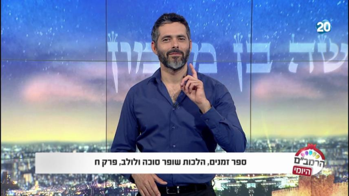 הלכות שופר סוכה ולולב פרק ח' - הרמב"ם היומי