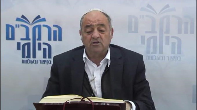 הלכות יבום וחליצה פרק ו' - הרב סבתו