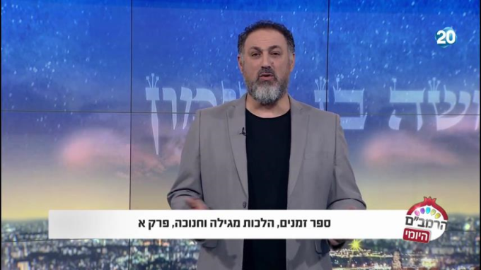 הלכות מגילה וחנוכה פרק א' - הרמב"ם היומי