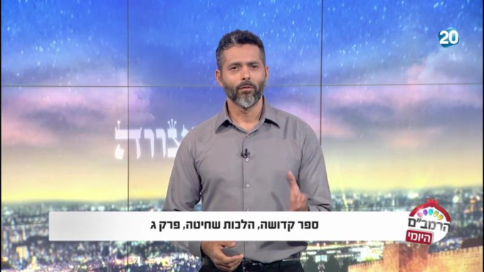 ספר קדושה הלכות שחיטה פרק ג