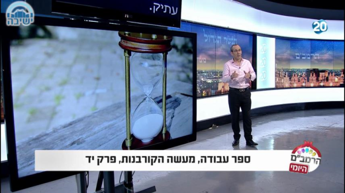 ספר עבודה מעשה קורבנות יד