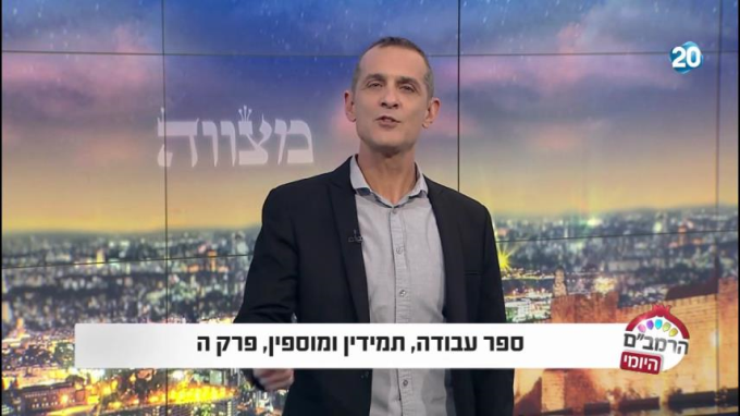 ספר עבודה הלכות תמידין ומוספין פרק ה'