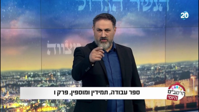ספר עבודה הלכות תמידין ומוספין פרק ו'