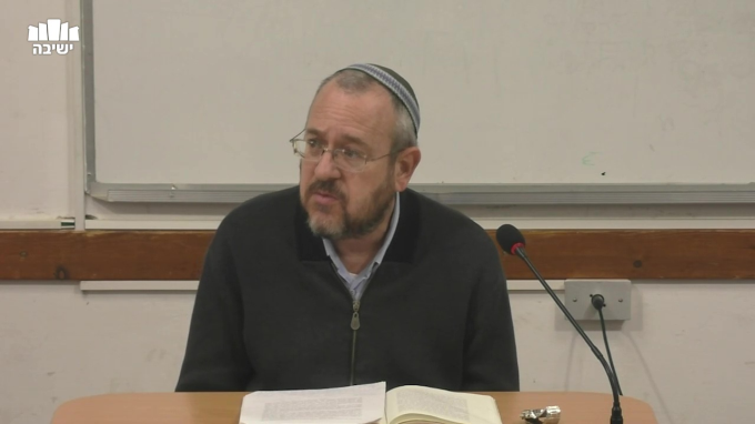 מרן הרב מתחיל במקום שהאדר"ת הפסיק