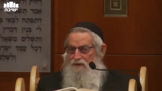 עין טובה על המחאות במדינה - מתוך דרשת שבת הגדול