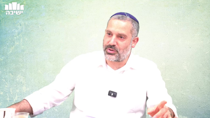 האדם צריך להאמין בחייו
