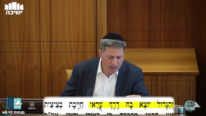 מנחות דף מ"א