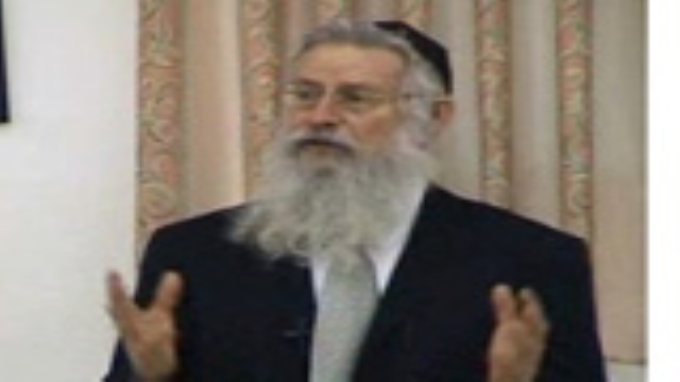 שיעור לפרשת פקודי תשס"ג