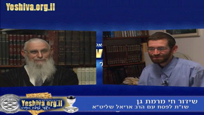 שואלים ודורשים בהלכות הפסח