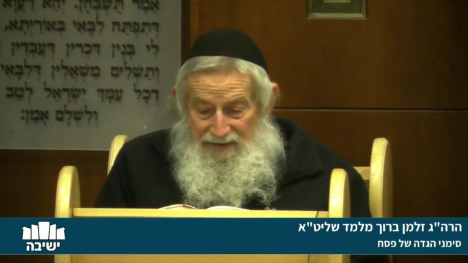 סימני הגדה של פסח - המשך "יחץ" , "מגיד"