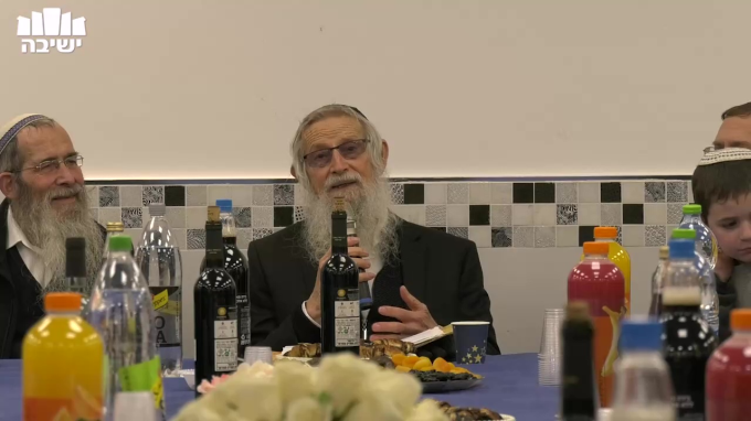 סדר ט"ו בשבט בישיבת בית אל