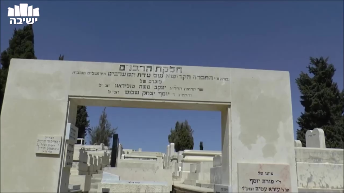 מסלול העלייה לציונו של הראשון לציון הרב בן ציון עוזיאל זצ"ל