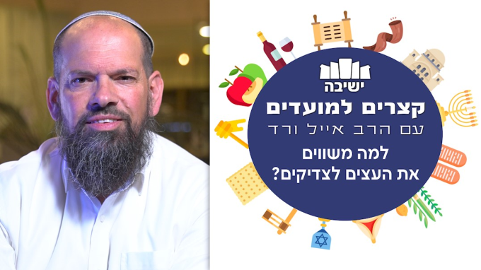 למה משווים את העצים לצדיקים?