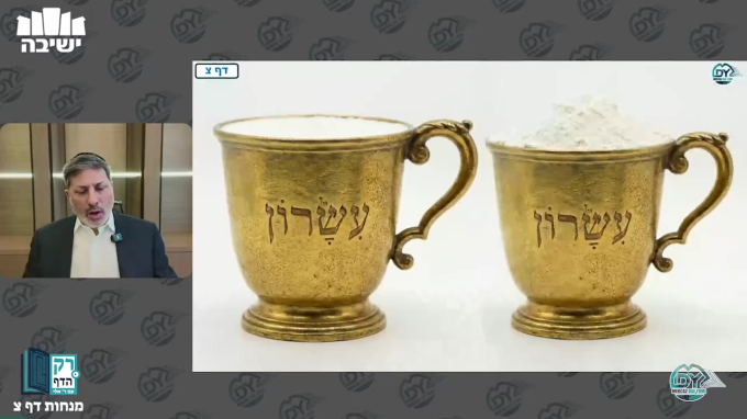 מנחות דף צ'