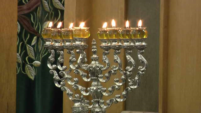 הדלקת נר שמיני של חנוכה עם יו"ר הכנסת מר ראובן ריבלין
