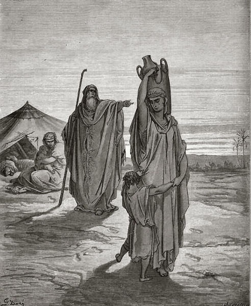 קובץ:Expulsion of Ishmael and His Mother.jpg