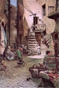 תמונה מהגטו - ציור משנת 1880