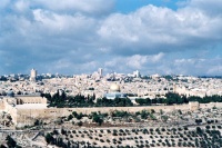 תצפית מהר הזיתים על ירושלים העתיקה, צילם:אליעזר שוורץ