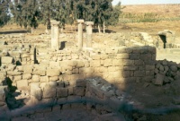 בית הכנסת העתיק בקצרין - צילם:עמית אבידן